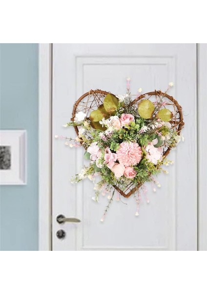 1 Adet, Çiçek Çelenk Ön Kapı Garland Okaliptüs Çelenk Yard Açık Düğün Için Noel, 3D Maun Krizantem Okaliptüs Duvar Asılı (30 Cm) (Yurt Dışından) fırsatları