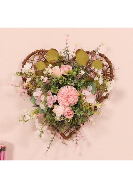 1 Adet, Çiçek Çelenk Ön Kapı Garland Okaliptüs Çelenk Yard Açık Düğün Için Noel, 3D Maun Krizantem Okaliptüs Duvar Asılı (30 Cm) (Yurt Dışından) indirimleri