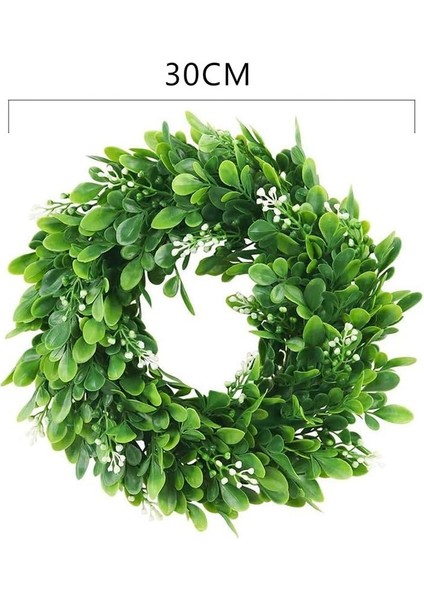 1 Adet, Yapay Bitkiler Çelengi - Dört Mevsim Ön Kapı Süsü, Ihlamur Meyvesi ve Yeşil Yapraklı (30CM, Yeşil) (Yurt Dışından) fiyatları