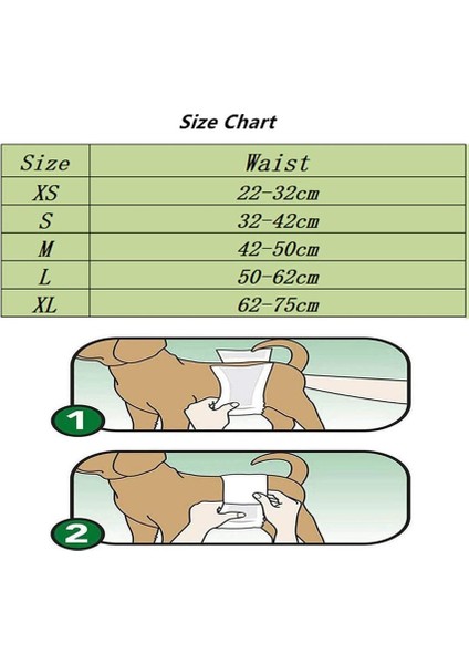Erkek Köpek Bezi (3'lü Paket) - Köpek Bezi (Xs: 22-32 Cm) (Yurt Dışından) fiyatları