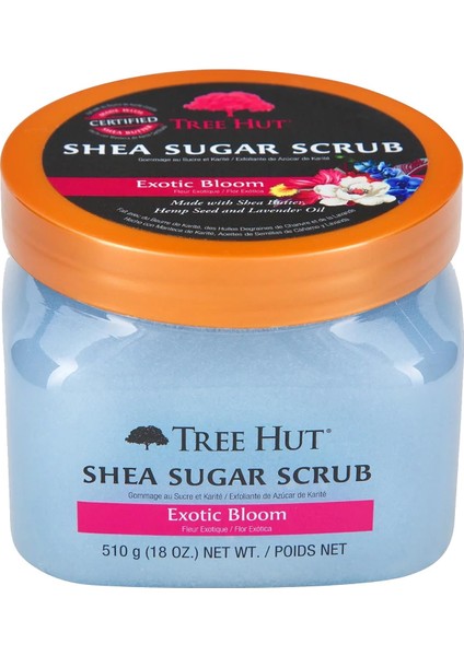 Tree Hut Exotic Bloom Shea Sugar Scrub Vücut Peelingi 510GR