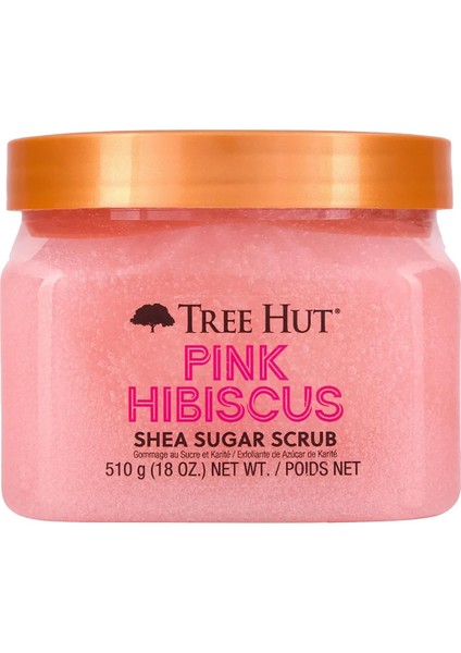 Tree Hut Pink Hibiscus Shea Sugar Scrub Vücut Peelingi 510GR