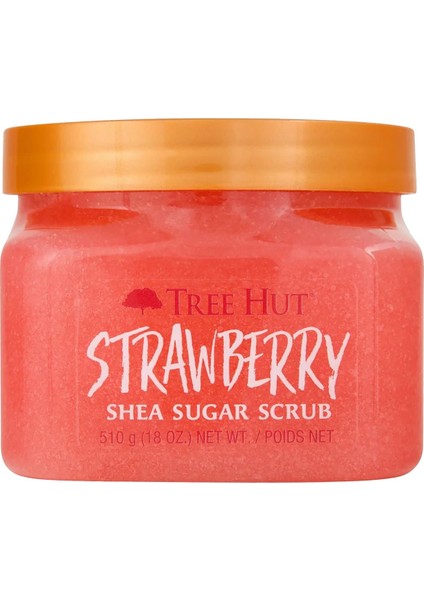 Tree Hut Strawberry Shea Sugar Scrub Vücut Peelingi 510GR