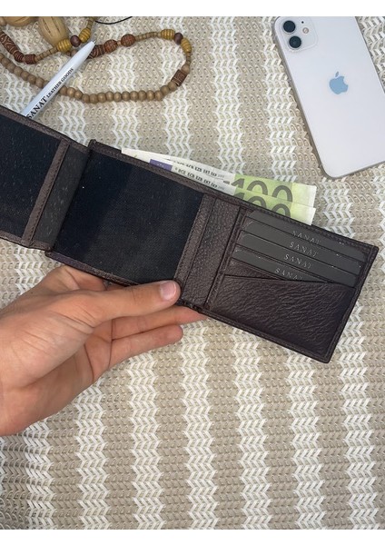 SL-677 Hakiki Deri Çok Kartlıklı Erkek Cüzdanı modelleri