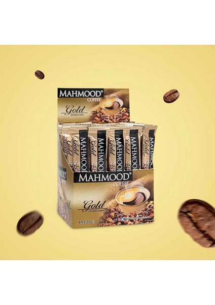 Mahmood Coffee Gold 2 gr x 48 Adet & Mahmood Coffee Stick Kahve Kreması 5 gr x 48 Adet