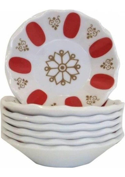 12'li Melamin Kahveci Çay Tabağı modelleri