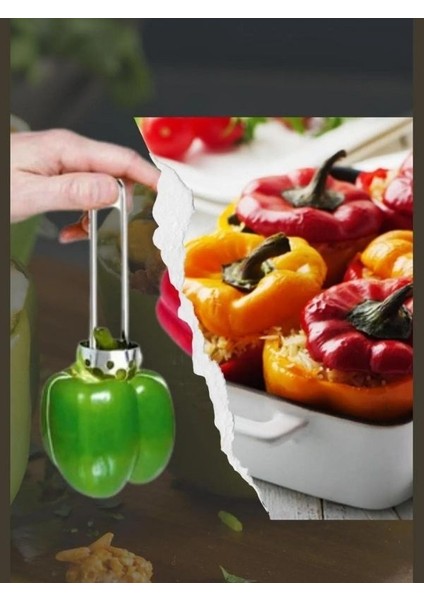 Dolma Biber ve Kabak Oyacağı