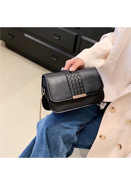 Dokuma Dikiş Çapraz Küçük Kare Çanta (Yurt Dışından) modelleri