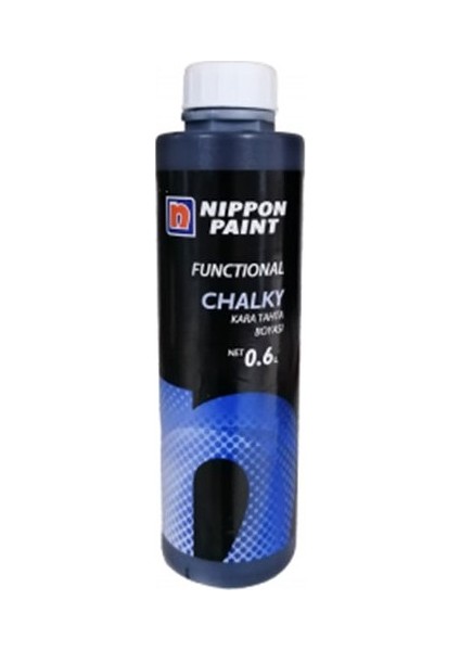 Nippon Paint Chalky Kara Tahta Boyası 0,60 Lt