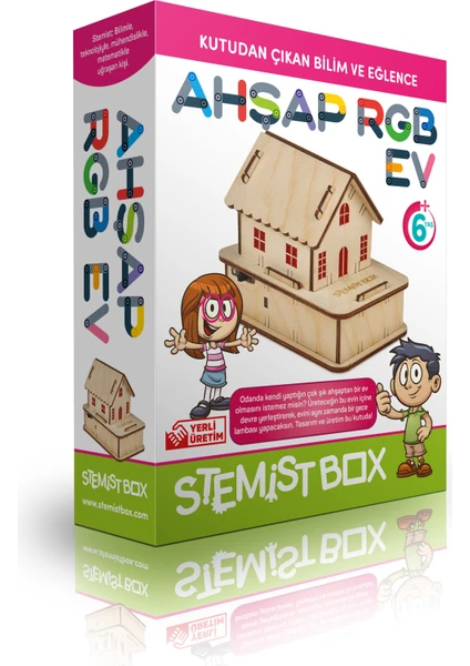 Stemist Box Ahşap RGB Ev