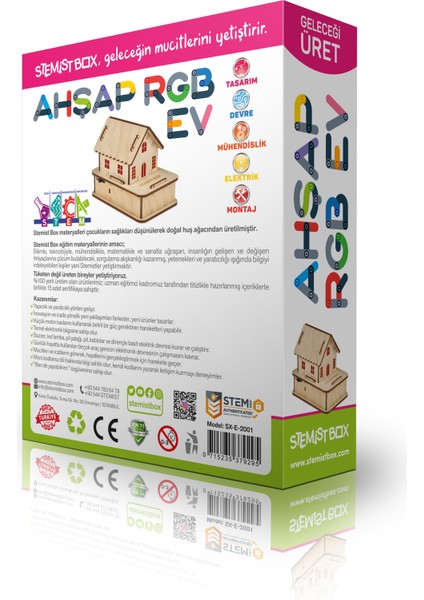 Ahşap RGB Ev