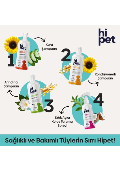 Köpek Sağlıklı Tüyler Seti