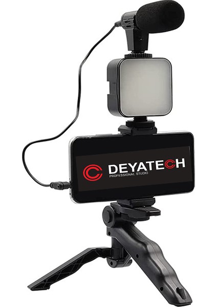 LED Ay-49 Youtuber Set Video Çekimi Tiktok Videomaking Işık