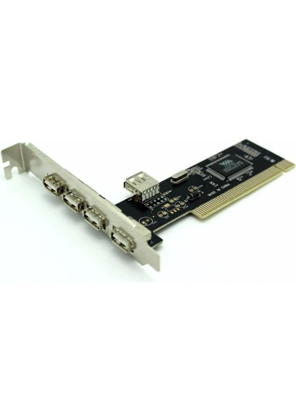 Wozlo Pci 4+1 5 Port USB 2.0 Çoklayıcı Çoğaltıcı Pcı Kart