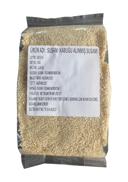 Kabuğu Alınmış Susam 1 kg