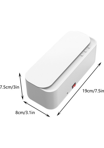 Takı Temizleme Için Taşınabilir Ultrasonik Gözlük Temizleyici (Yurt Dışından) modelleri