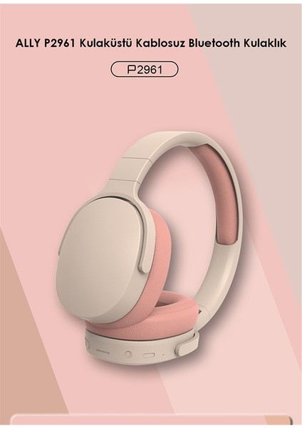 P2961 Kulaküstü Kablosuz Bluetooth Kulaklık ALL-36244