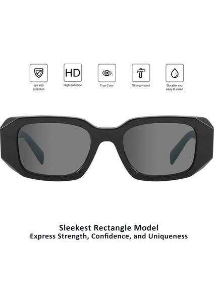 Retro Dikdörtgen Model Elmas Kesim Sap Güneş Gözlüğü fiyatları