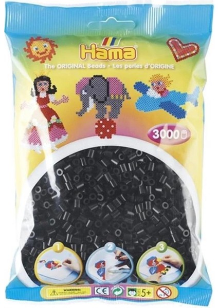 Midi Boncuk 3000’lik - Siyah