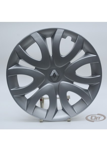 Oto Cirit Jant Kapağı Kırılmaz 15" Clio 4 Model (Çıkartma Hediyeli) (Adet Olarak)