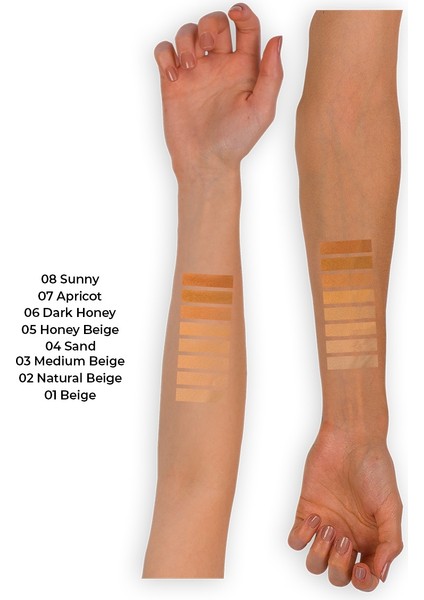 Luminous Silk Compact Powder Mat Bitişli Toz Yüz Pudrası 05 Honey Beige