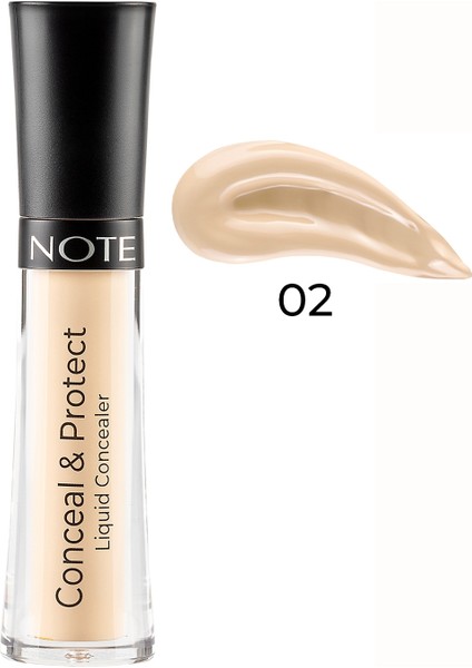 Conceal & Protect Likit Concealer Göz Altı Kapatıcısı 02