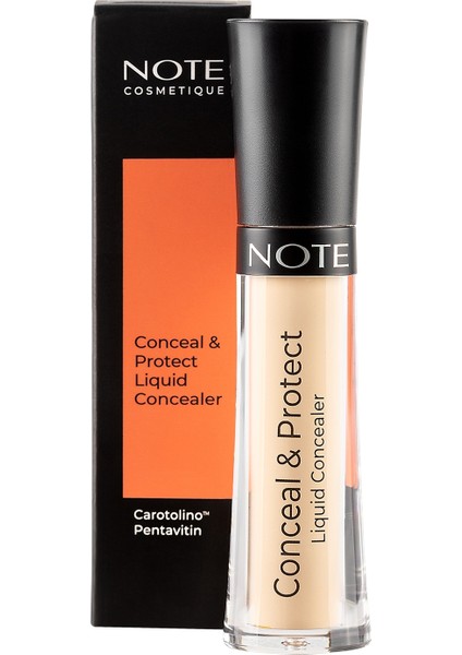 Conceal & Protect Likit Concealer Göz Altı Kapatıcısı 02