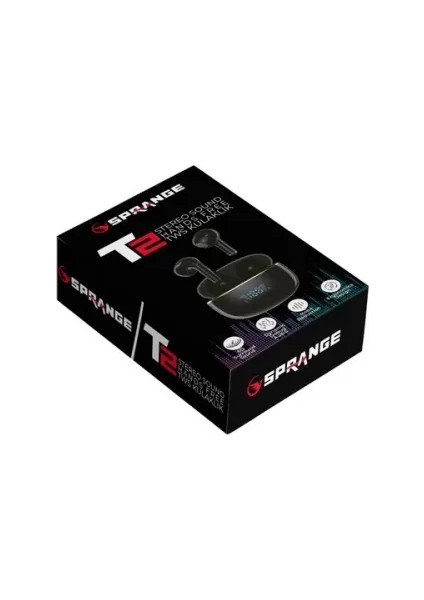 Sprange Tws T2 Kulak Içi Bluetooth Kulaklık