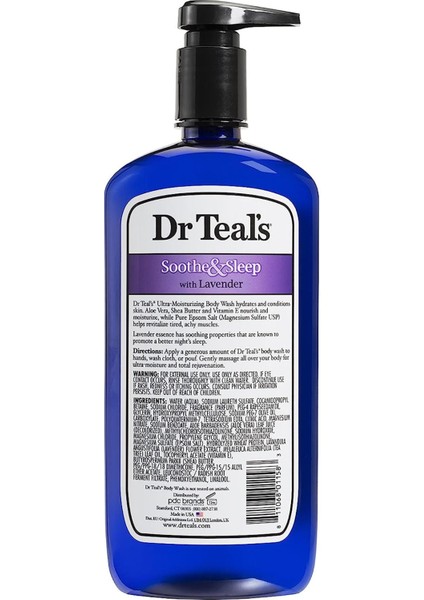Dr.teals Soothe & Sleep Vücut Şampuanı 710ML