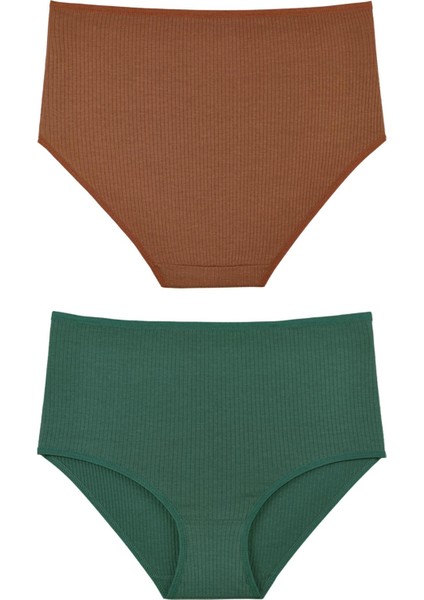 Kadın Fitilli Yüksek Bel 7li Külot Set - KTS3080 modelleri