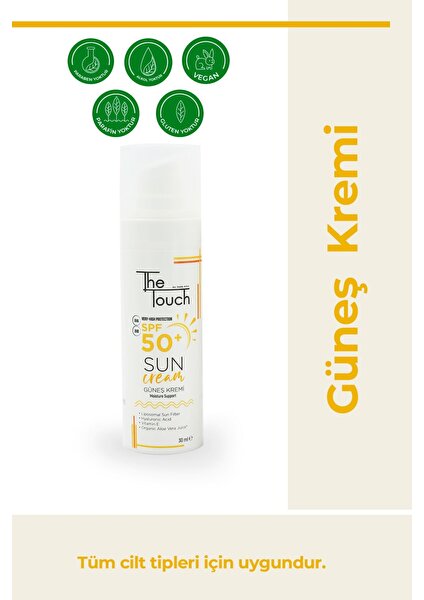 The Touch By Seda Altın Güneş Kremi Spf 50+