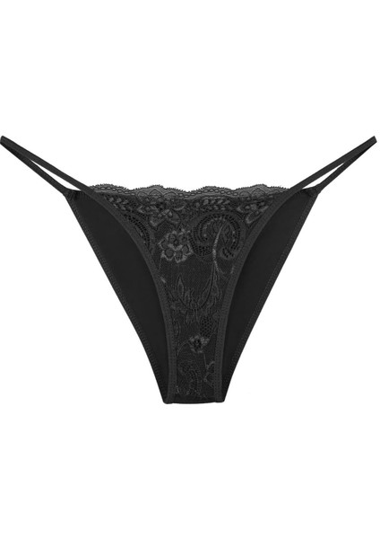 Kadın Ipli Dantelli Slip 5li Külot Set Karışık Renkler KTS3063 indirimleri