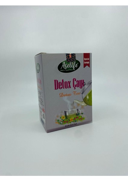 Ase'life Detox Çayı 45 Adet Süzen Poşet Çay
