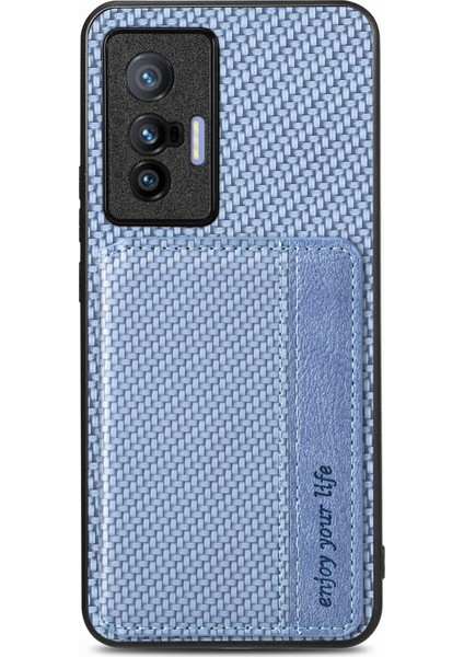 Vivo X70 Mavi Için Karbon Fiber Kasası (Yurt Dışından) fırsatları