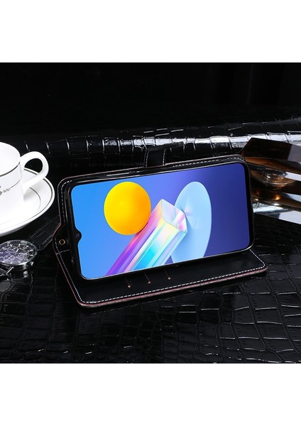 Vivo Y72 Için 5g Timsah Doku Deri Kılıf Siyah (Yurt Dışından) fırsatları