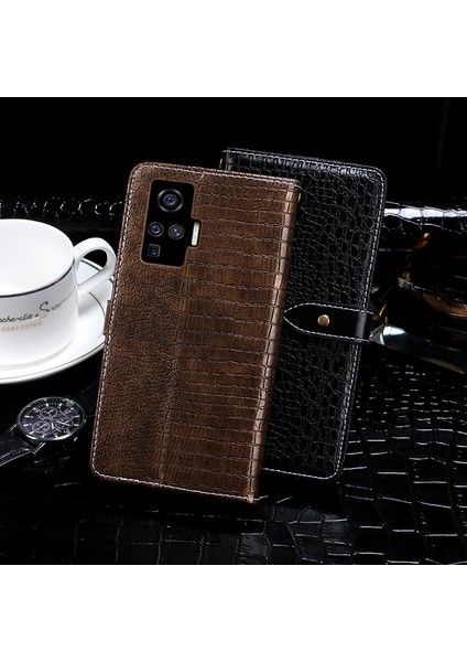 Vivo X50 Pro Deri Kılıf Koyu Mavi (Yurt Dışından) modelleri