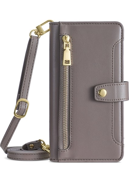 Koyun Dokusu Vivo Iqoo Z7X Gri Için Çapraz Beden Kılıfı (Yurt Dışından) modelleri