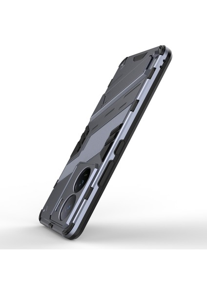 Vivo Iqoo Z7 5g Global Gri Için Punk Zırh Telefon Kılıfı (Yurt Dışından) indirimleri