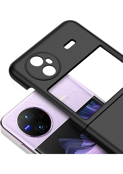 Vivo x Flip Turuncu Için Cilt Fe Telefon Kasası (Yurt Dışından) fiyatları