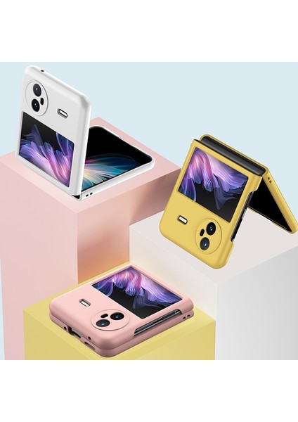 Vivo x Flip Mavi Için Cilt Fe Telefon Kasası (Yurt Dışından) modelleri