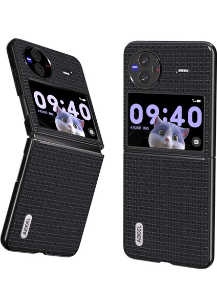 Vivo x Flip Black Için Orijinal Lüks Telefon Kılıfı (Yurt Dışından) fiyatları