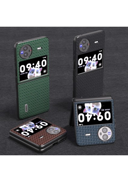 Vivo x Flip Black Için Orijinal Lüks Telefon Kılıfı (Yurt Dışından) indirimleri
