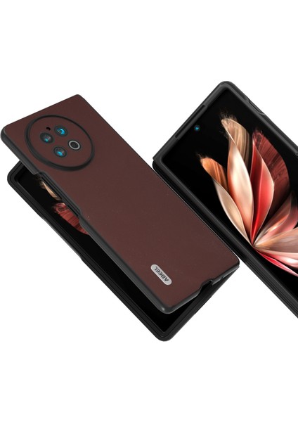 Vivo x Fold2 Kahve Için Gerçek Ipeksi Yumuşak Telefon Kılıfı (Yurt Dışından) indirimleri