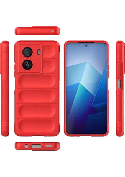 Vivo Iqoo Z7X Siyah Için Tpu + Flann Telefon Kılıfı (Yurt Dışından) modelleri