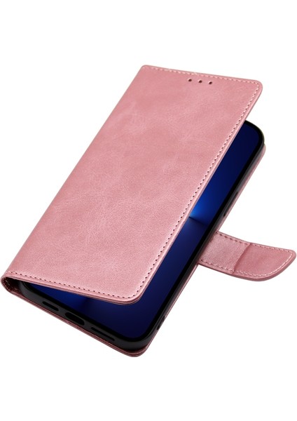 Buzağı Doku Pu Pu Telefon Kılıfı Vivo Iqoo Z7X Gül Altın (Yurt Dışından) fırsatları