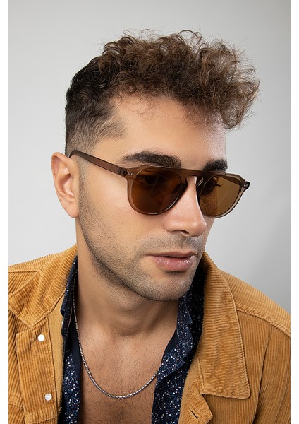 Retro Kare Anahtar Model Erkek Güneş Gözlüğü