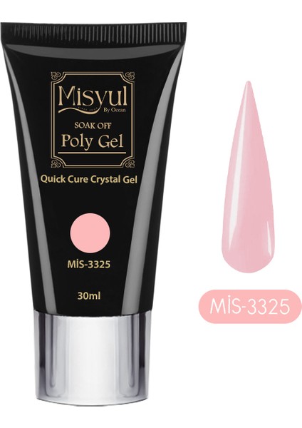 Poly Jel Protez Tırnak, Hızlı Tırnak Uzatma Polygel 30ML