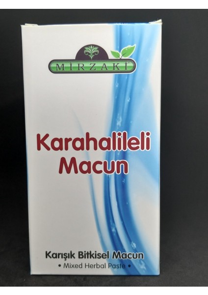 Karahalileli Macun Karışık Bitkisel Macun