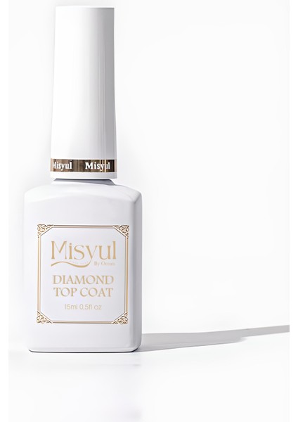 Diamond Top Coat Kalıcı Oje Protez Tırnak Diamond Top Coat 15ML