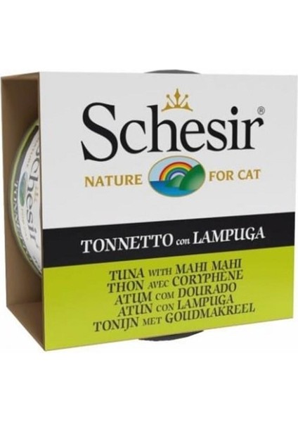 Jöle Içinde Ton Balıklı ve Mahi Mahili Kedi Yaş Maması 85 gr x 6 Adet